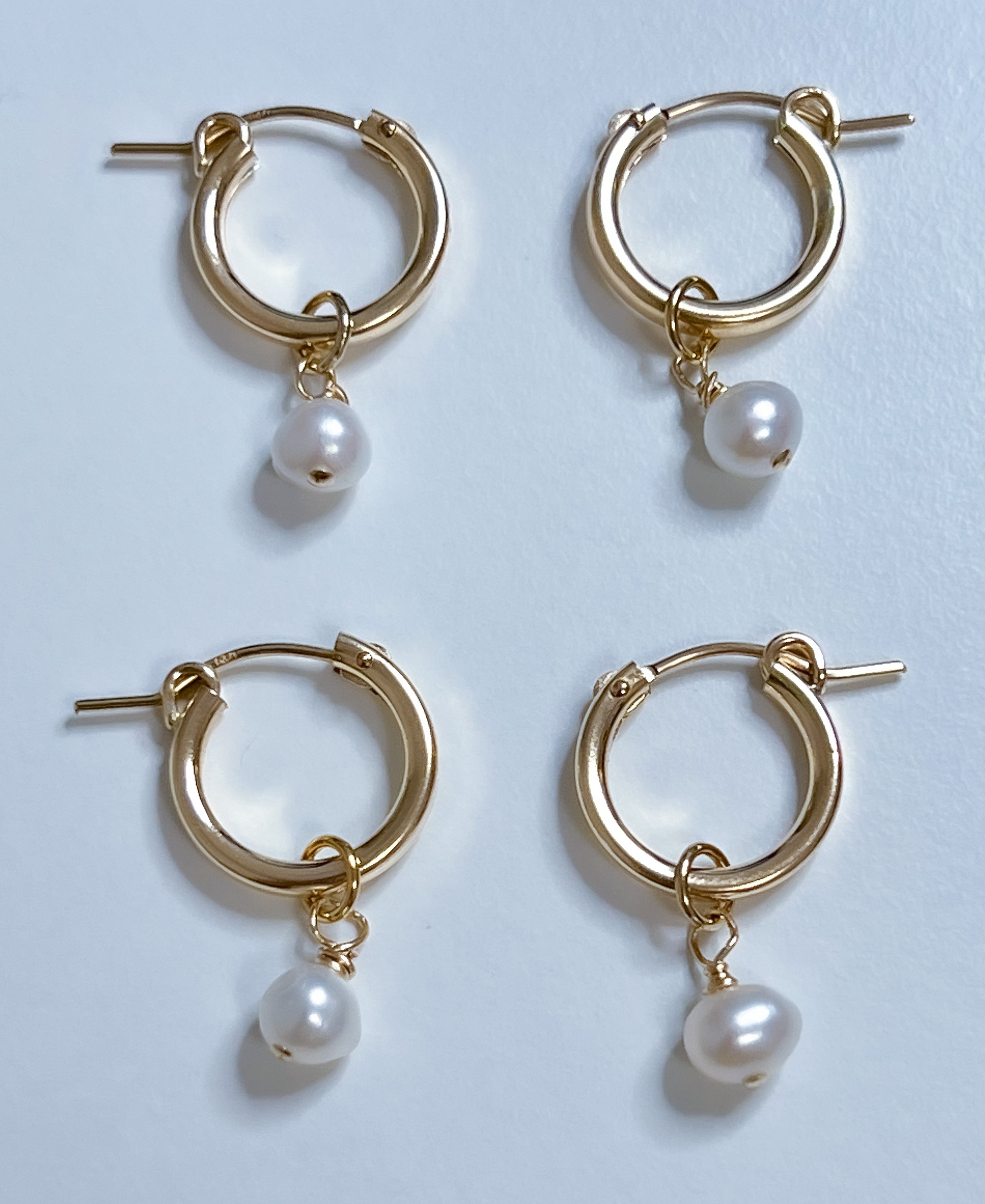 Pearl Harlow Hoops