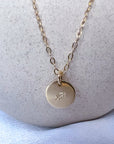 Zodiac Disc Necklace