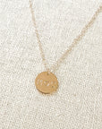 You & Me Disc Necklace