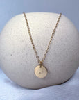 Zodiac Disc Necklace